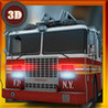 3D Fire Truck Simulator - a real rescue fire truck driving and parking simulation game Image