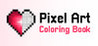 Pixel Art Coloring Book Image