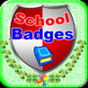 School Badges of the Famous University Image