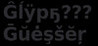 Glyph Guesser