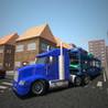 Car Transporter Truck Drive 3D Image