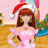 Santa Girl Christmas Night Prep Image