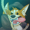 Sparkle Corgi Goes Cave Diving Image