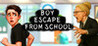 Boy Escape from School Image