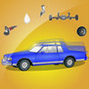 Lowrider Awakering: Car Repair Image