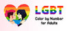 LGBT Color by Number for Adults Image