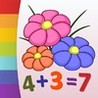 Color by Numbers - Flowers Image
