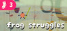 Frog struggles Image