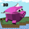 Floppy Pig Bird 3D Image