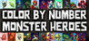 Color by Number - Monster Heroes Image