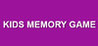 Kids Memory Game Image