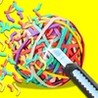 RubberBand Cutting - ASMR Image