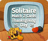 Solitaire Match 2 Cards Thanksgiving Day Image