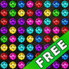 Crystal Caverns - Drag and Match 3 Jewels Game Image