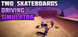Two Skateboards Driving Simulator Product Image