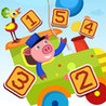 All Aboard! Counting Game for Children: learn to count 1 - 10 with Train and Animals Image
