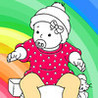 Celebrity Baby Coloring for Little Toddlers, Preschool and Kindergarten Kids Image