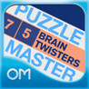 Puzzlemaster Deck - 75 Brain Twisters - Will Shortz Image