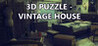 3D PUZZLE - Vintage House Image