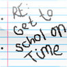RE: Get To Schol On Time Image