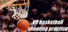 VR basketball shooting practice Image