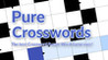 Pure Crosswords - the best Crossword Puzzle Word Game ever!