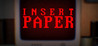 Insert Paper Image