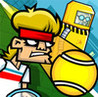 Tennis in the Face Image