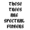 These Trees Are Spectral Fingers Image