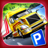 Trailer Truck Parking with Real City Traffic Car Driving Sim Image