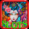 An Oriental Beauty Slots - Play and Win Progressive Chips in a Beauty Saloon Image