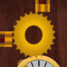 cogwheel inside mechanism Image