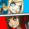 Blonde vs Brunette Racing Image