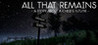 All That Remains: A story about a child's future
