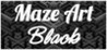 Maze Art: Black Image