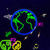 Neon Asteroids Attack Image