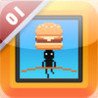 Hamburger Trapeze Act Image