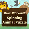 Brain Workout! Spinning Animal Puzzle