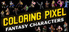 Coloring Pixel - Fantasy Characters Image