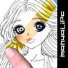 coloring book: cinderella Image