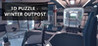3D PUZZLE - Winter Outpost Image