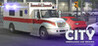 City Ambulance Car Driving Image