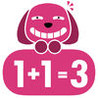 1+2=3