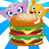 Yummy Burger with Lovely Pet Game Apps-Hungry,Crazy Veggie Games App Image