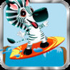 The Zebra Surf in the Amazon River PRO Image