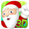 Santa Jump 3D Image