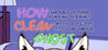 How should I keep a house squeaky clean, with a filthy little neighbour ghost? Image