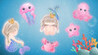 Mermaid Story: Pack of Friends