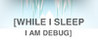 While I Sleep I am Debug