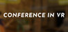 Conference in VR